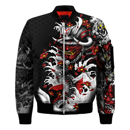 Premium Unisex 3D Printed Samurai Shirts MEI