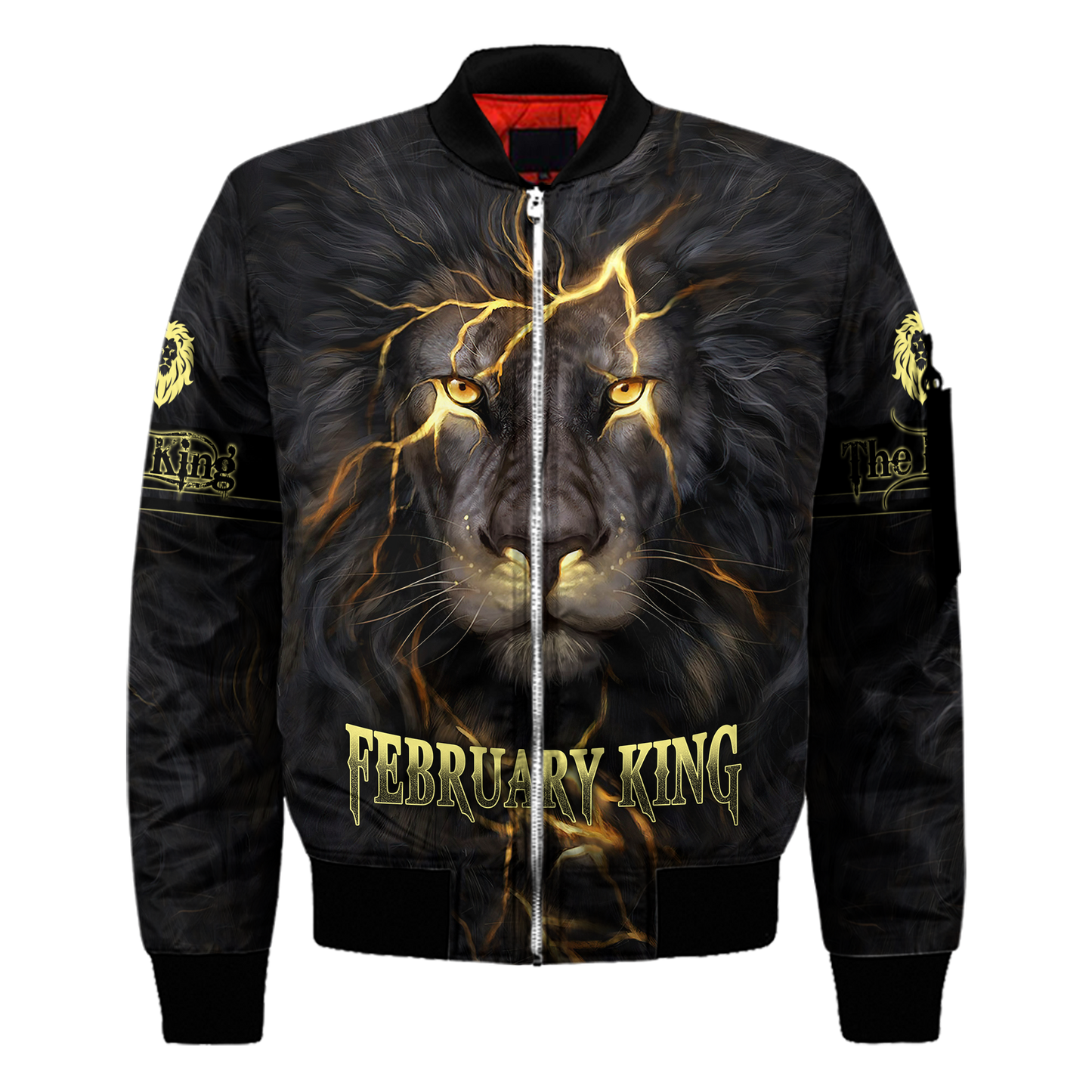 February Lion 3D All Over Printed Unisex Shirts