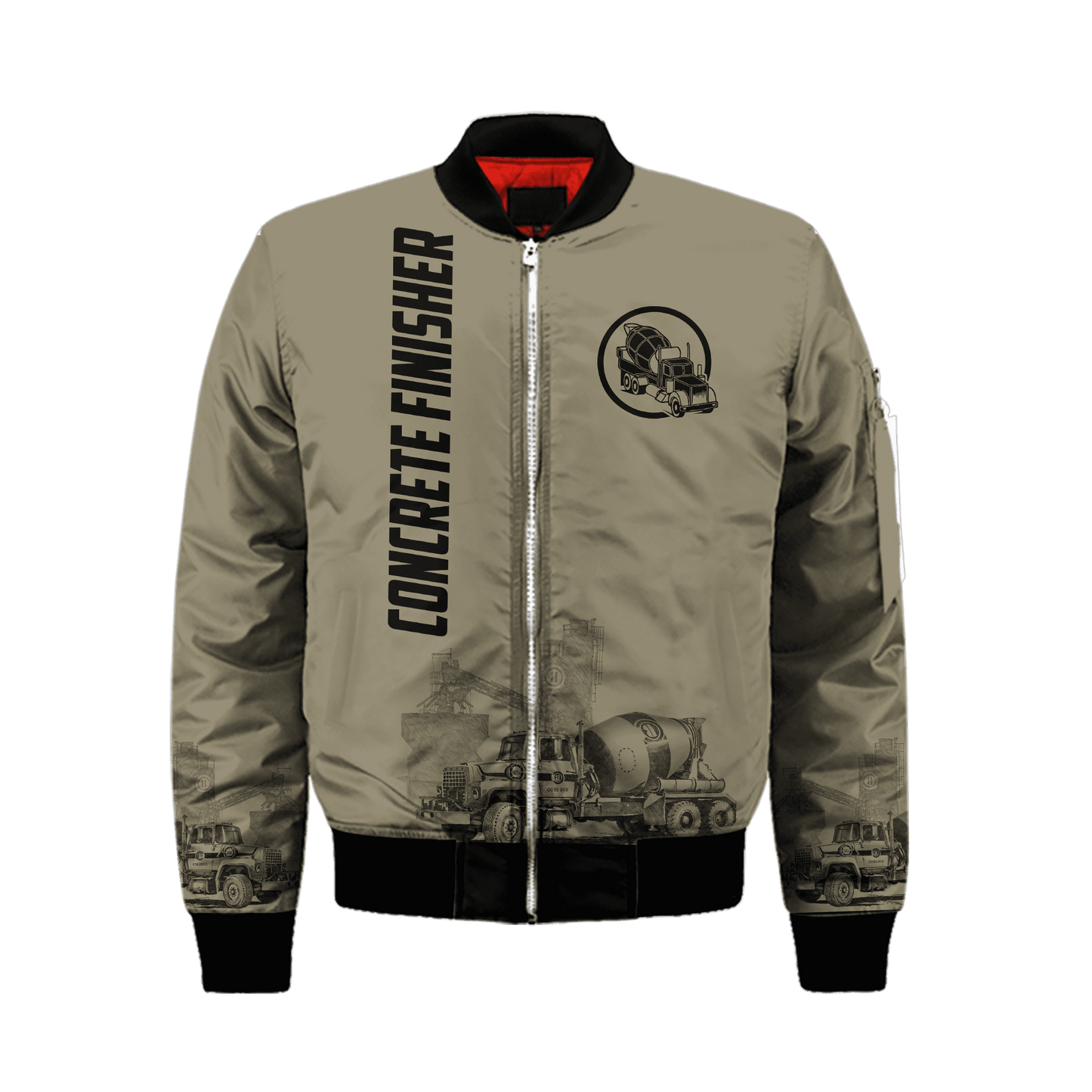 Legend Concrete Finisher 3D printed shirts