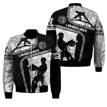 Premium Personalized Name Lumber Jack 3D All Over Printed Unisex Shirt
