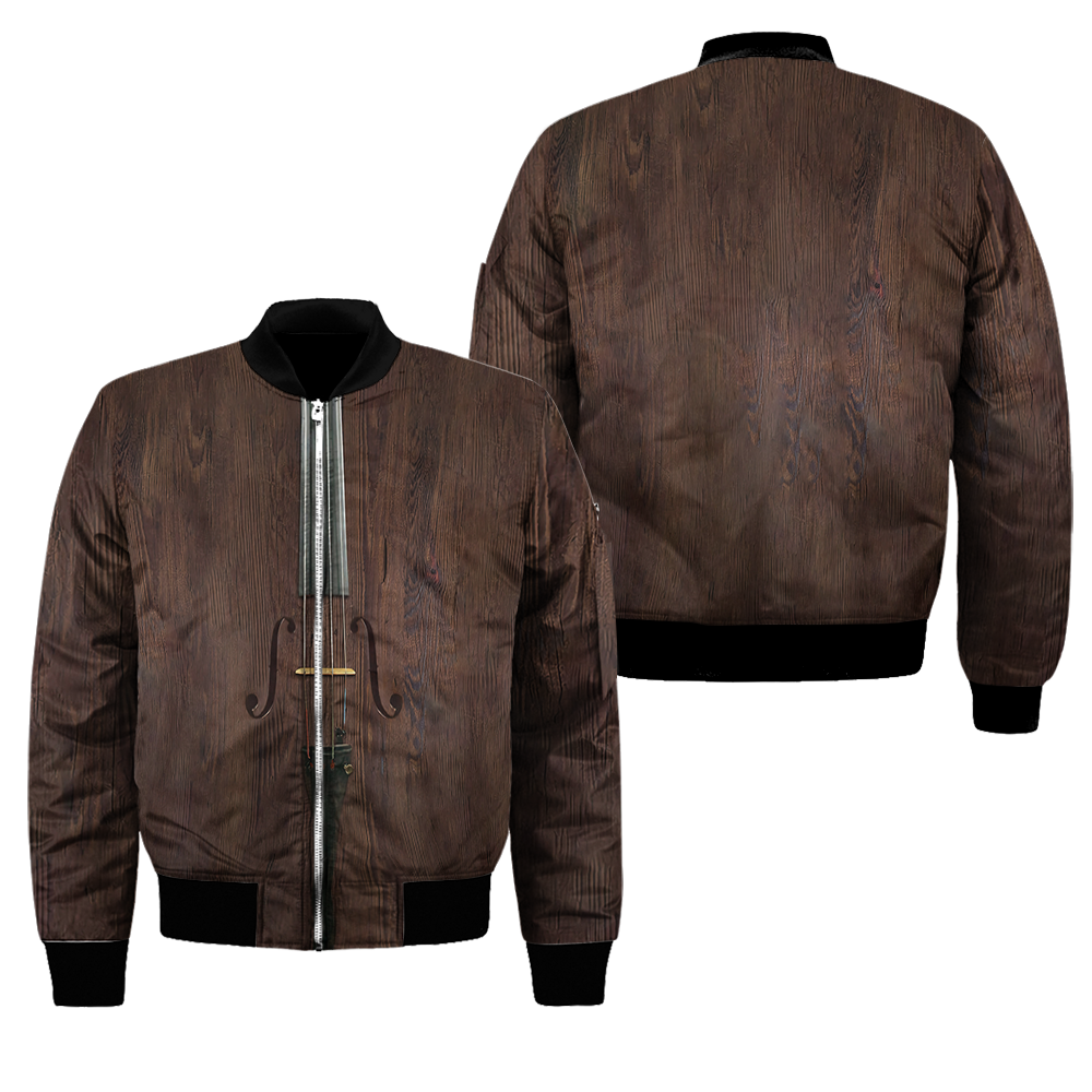 Premium Violin 3D All Over Printed Unisex Shirts