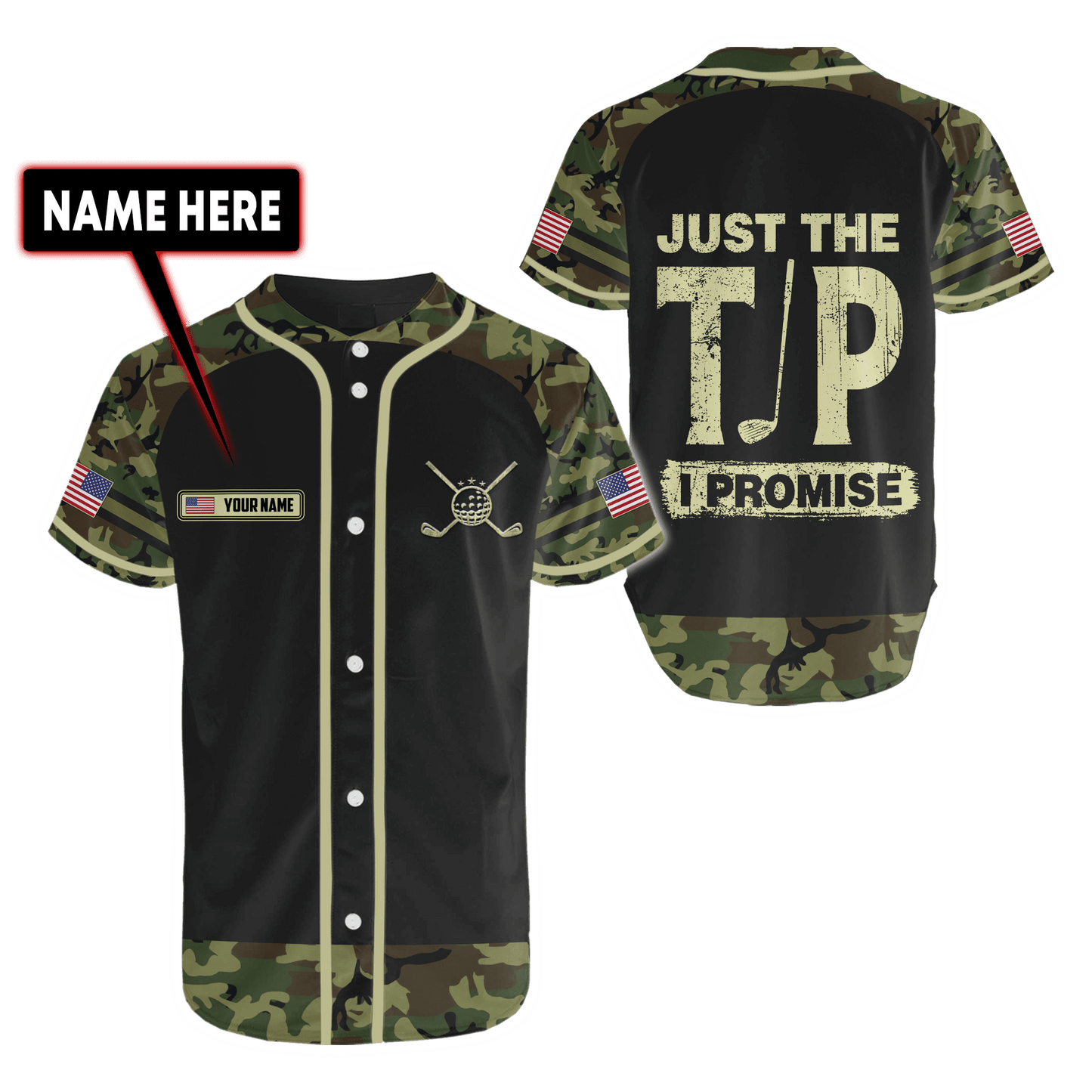 Custom Name XT Golf Lovers 3D Printed Shirts