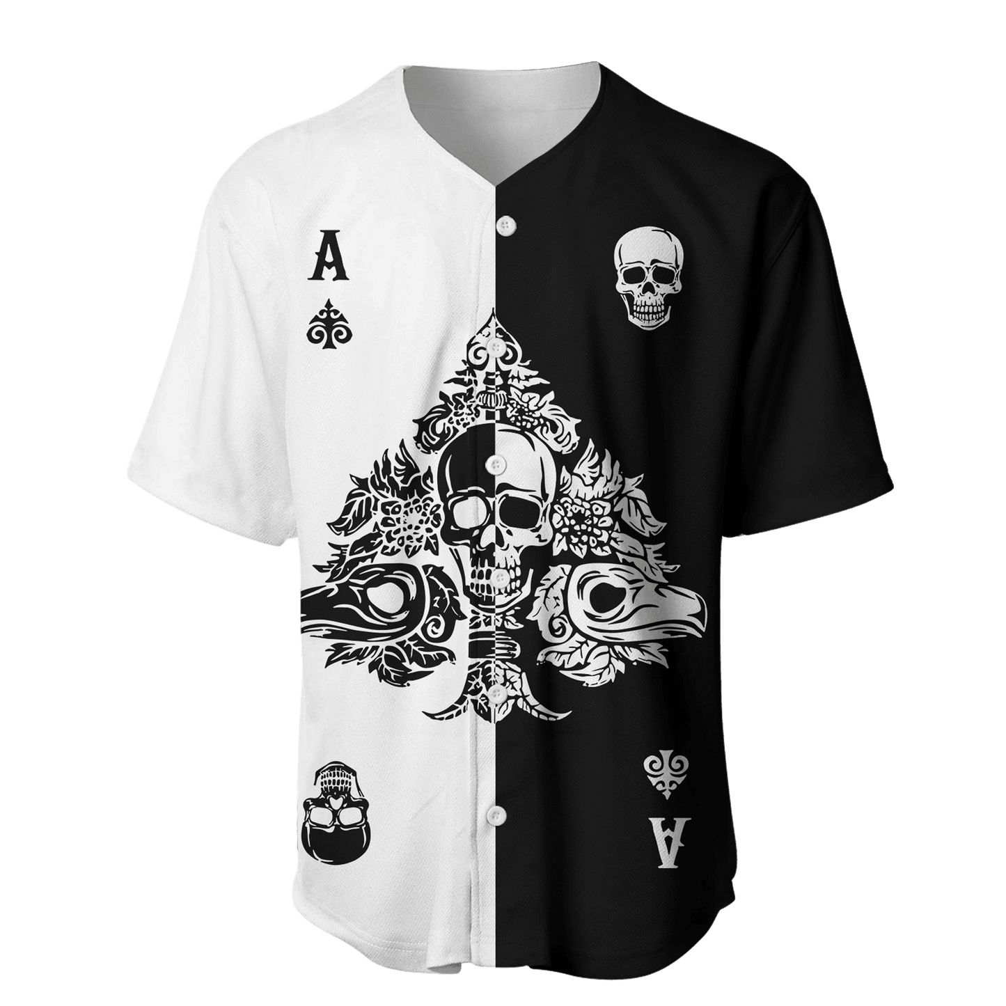 Gothic Skull 3D All Over Printed Unisex Shirts