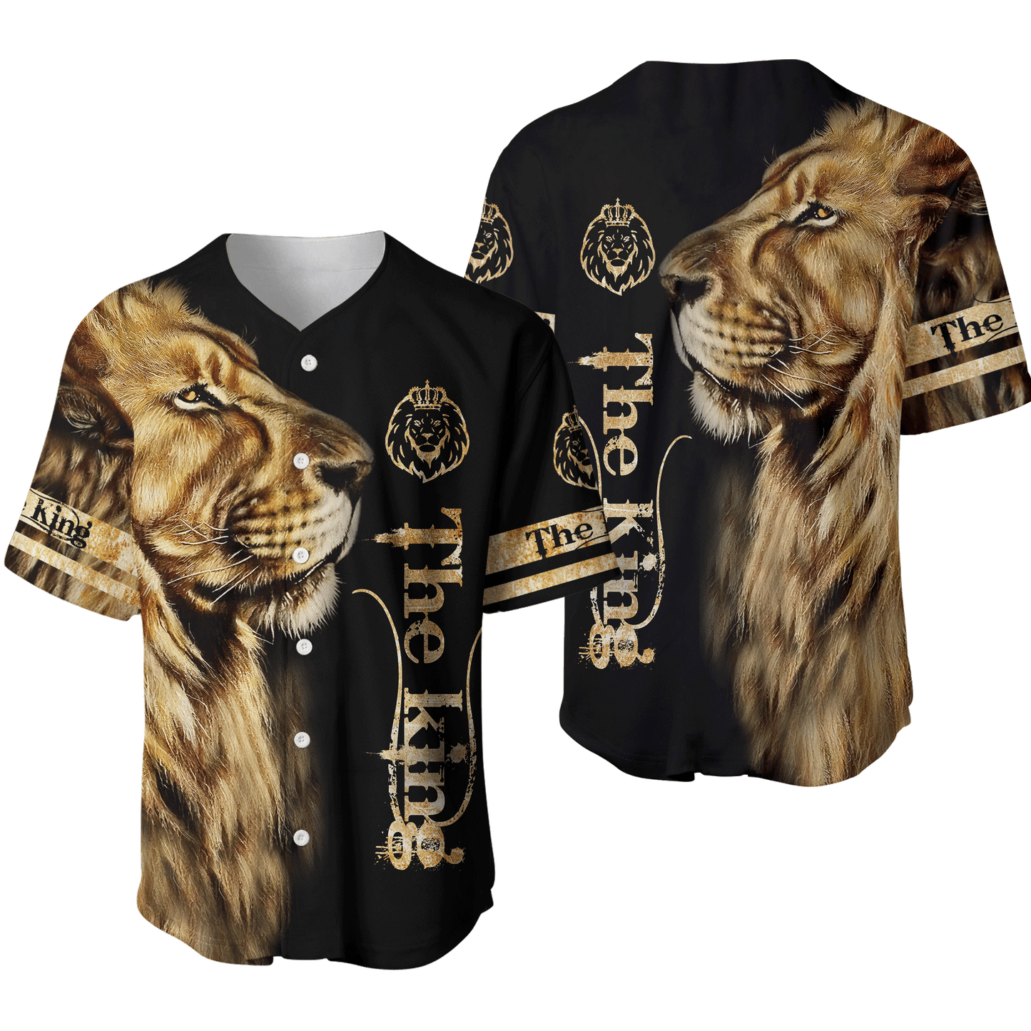 Summer Collection - King Lion 3D All Over Printed Unisex Shirts
