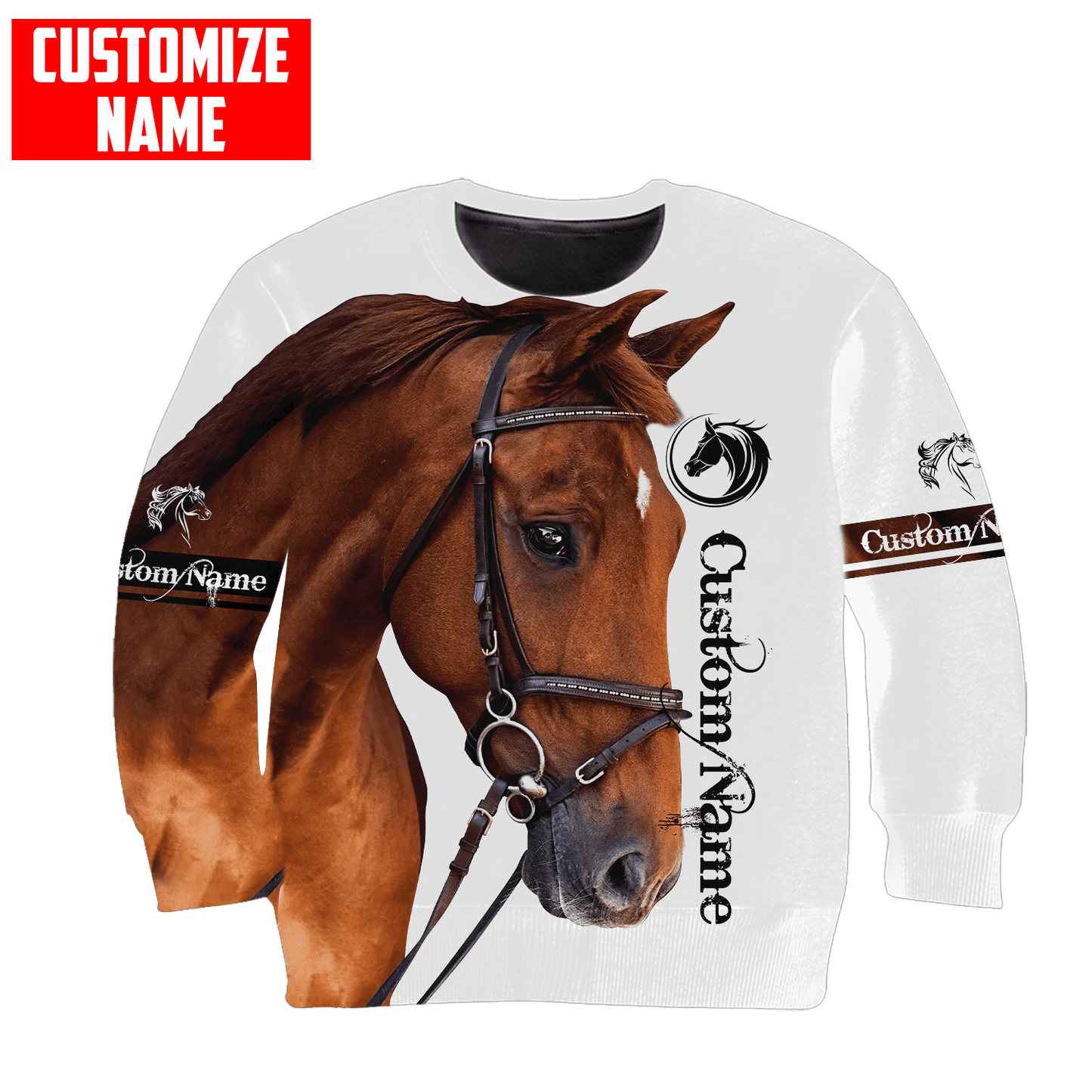 Horse Custom Name 3D All Over Printed Shirts For Kids SN05102102.S1