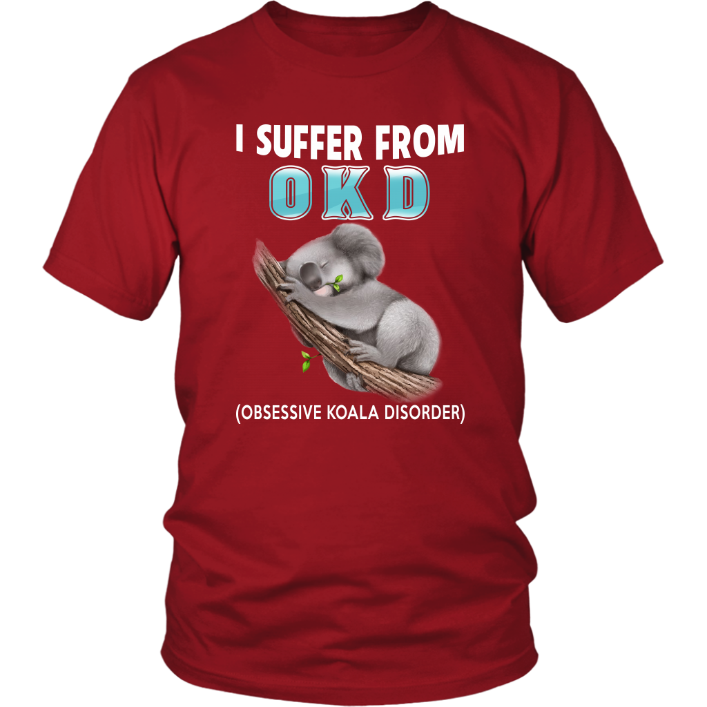 AUSTRALIA OKD T-SHIRT K5-T-SHIRTS-HP Arts-District Unisex Shirt-Red-S-Vibe Cosy™