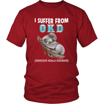 AUSTRALIA OKD T-SHIRT K5-T-SHIRTS-HP Arts-District Unisex Shirt-Red-S-Vibe Cosy™
