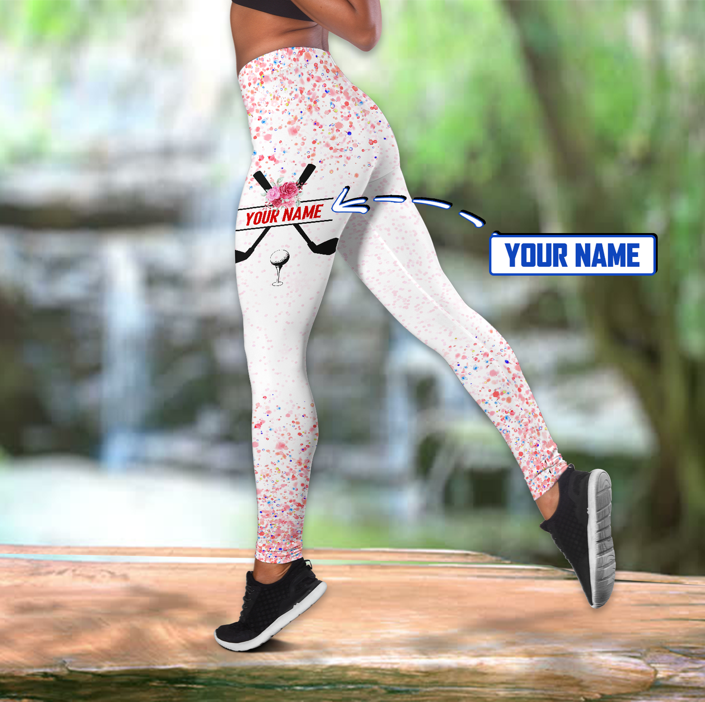 Custom Name Golf Lover Combo Legging Tanktop MH16042103