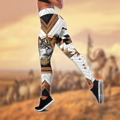 Native American 3D All Over Printed Legging + Hoodie
