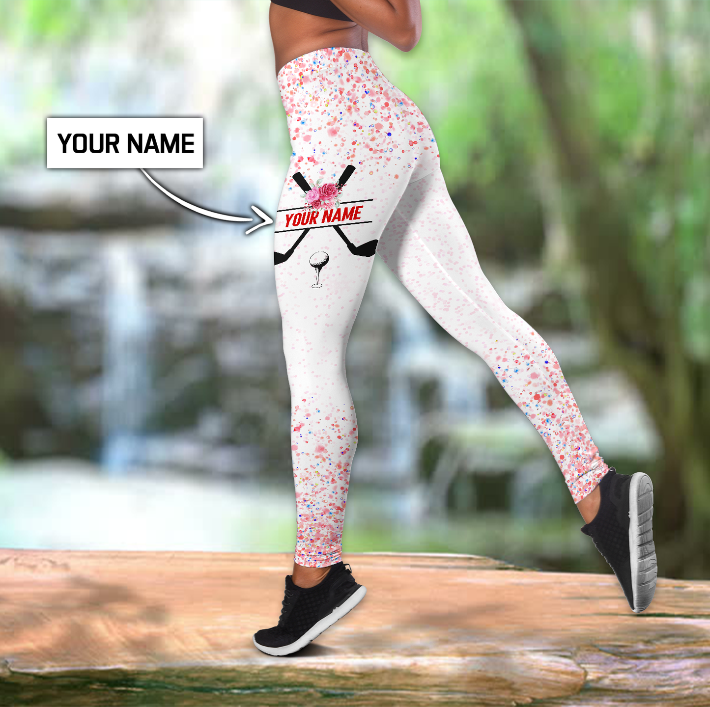 Custom Name Golf Lovers Combo Legging Tanktop SN20042105