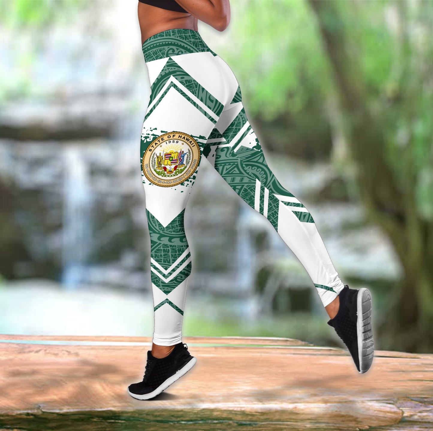 Custom name legging + hollow tank combo HHT26052103