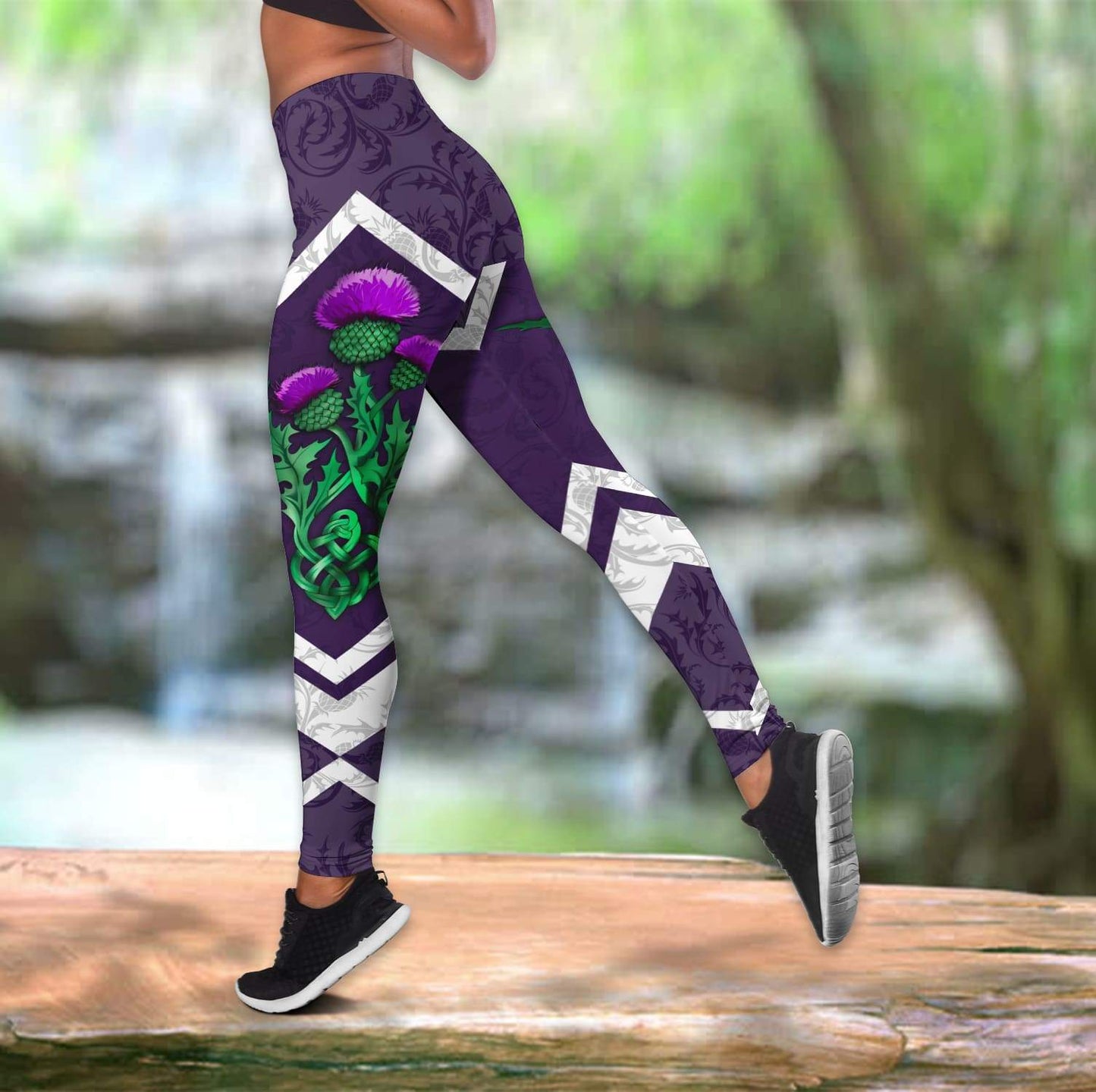 Custom name legging + hollow tank combo DD25052102