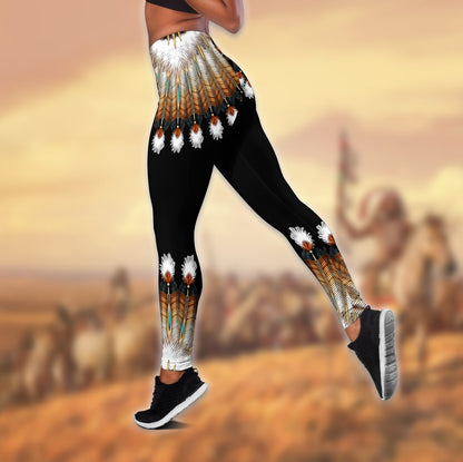 Native American 3D All Over Printed Legging + Hoodie