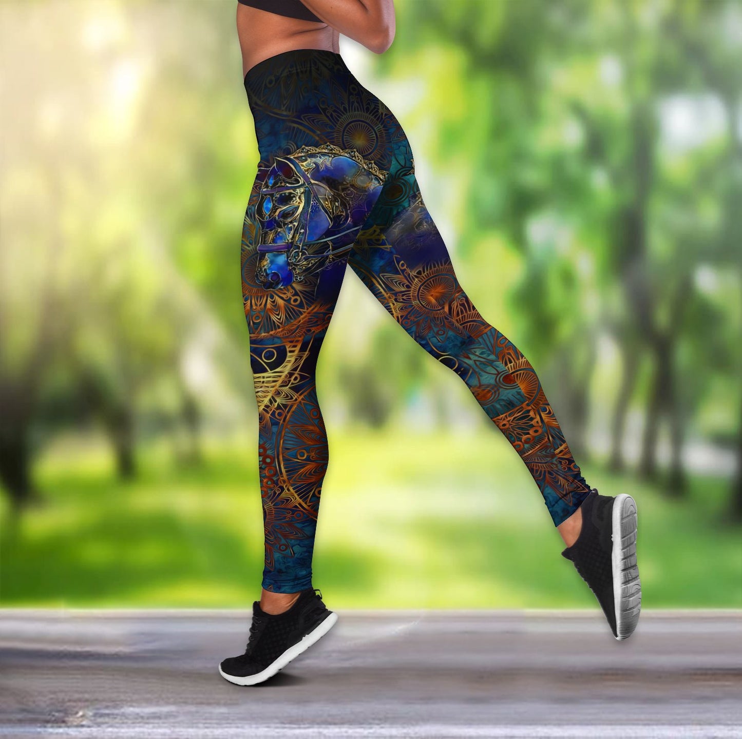 Horse Art Combo Legging + Tank Top Pi05012101