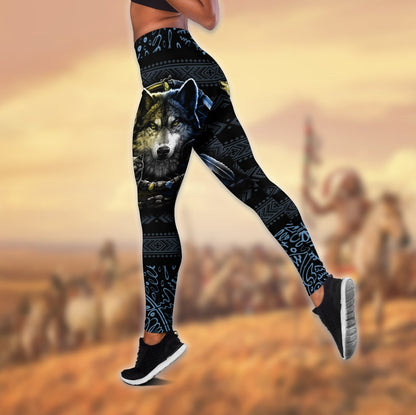 Native American 3D All Over Printed Legging + Hoodie