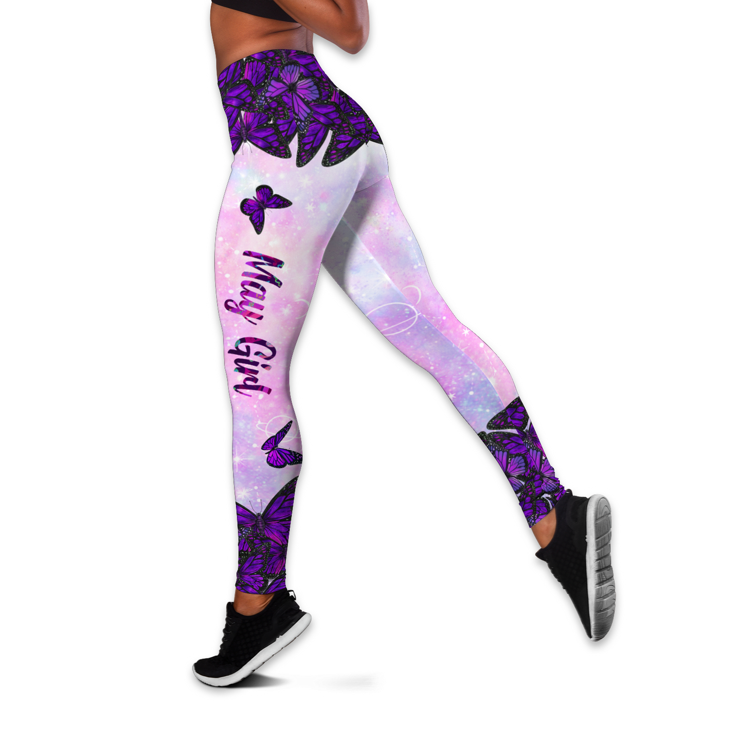 May Girl Butterflies Combo Legging Hoodie