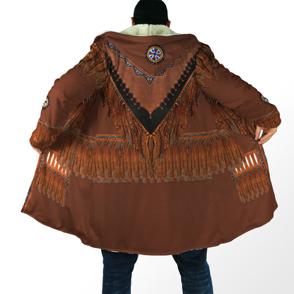 Native Cowboy Jacket No8 Cosplay 3D Over Printed Unisex Deluxe Hoodie ML