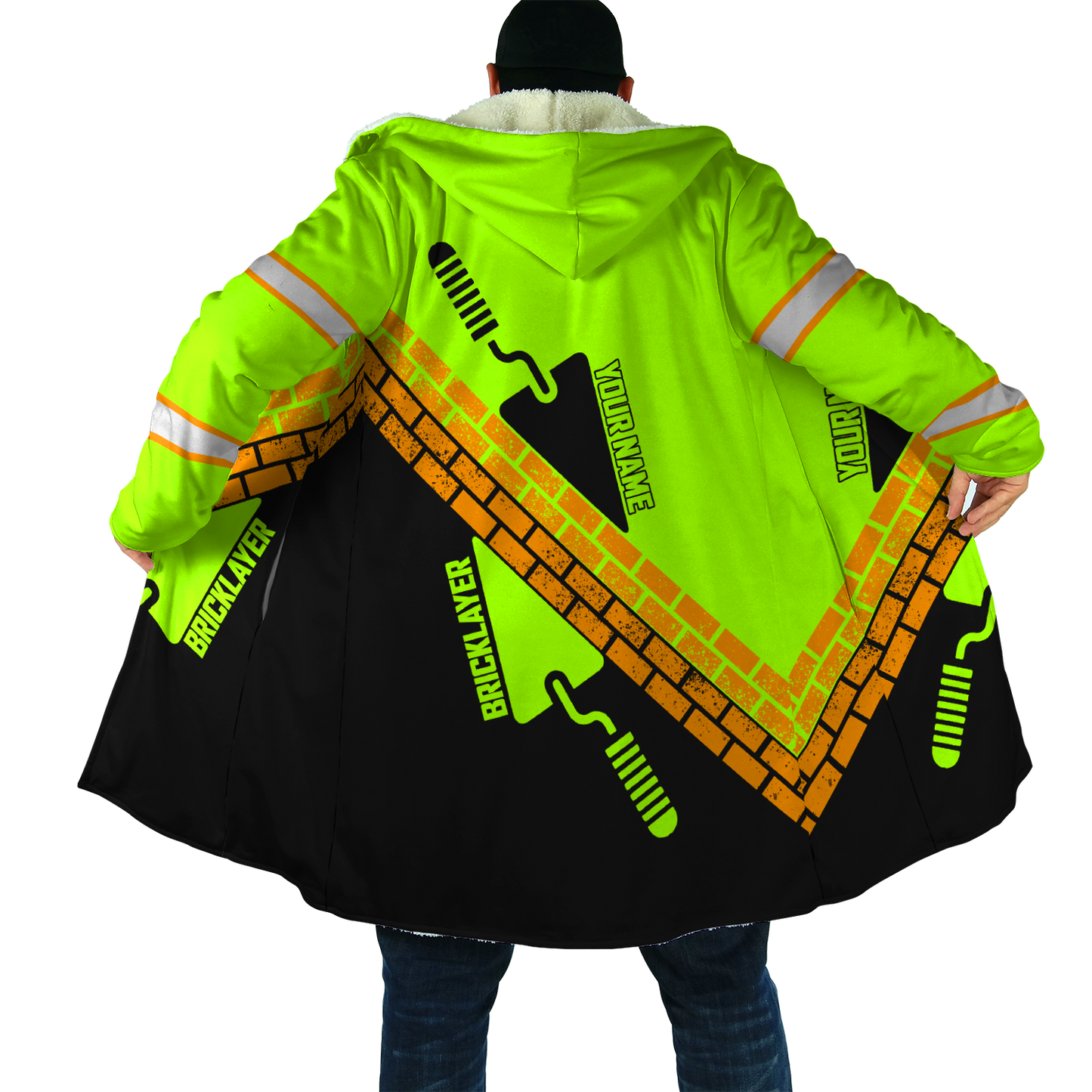 Premium Unisex Hoodie Customize Bricklayer No7 ML