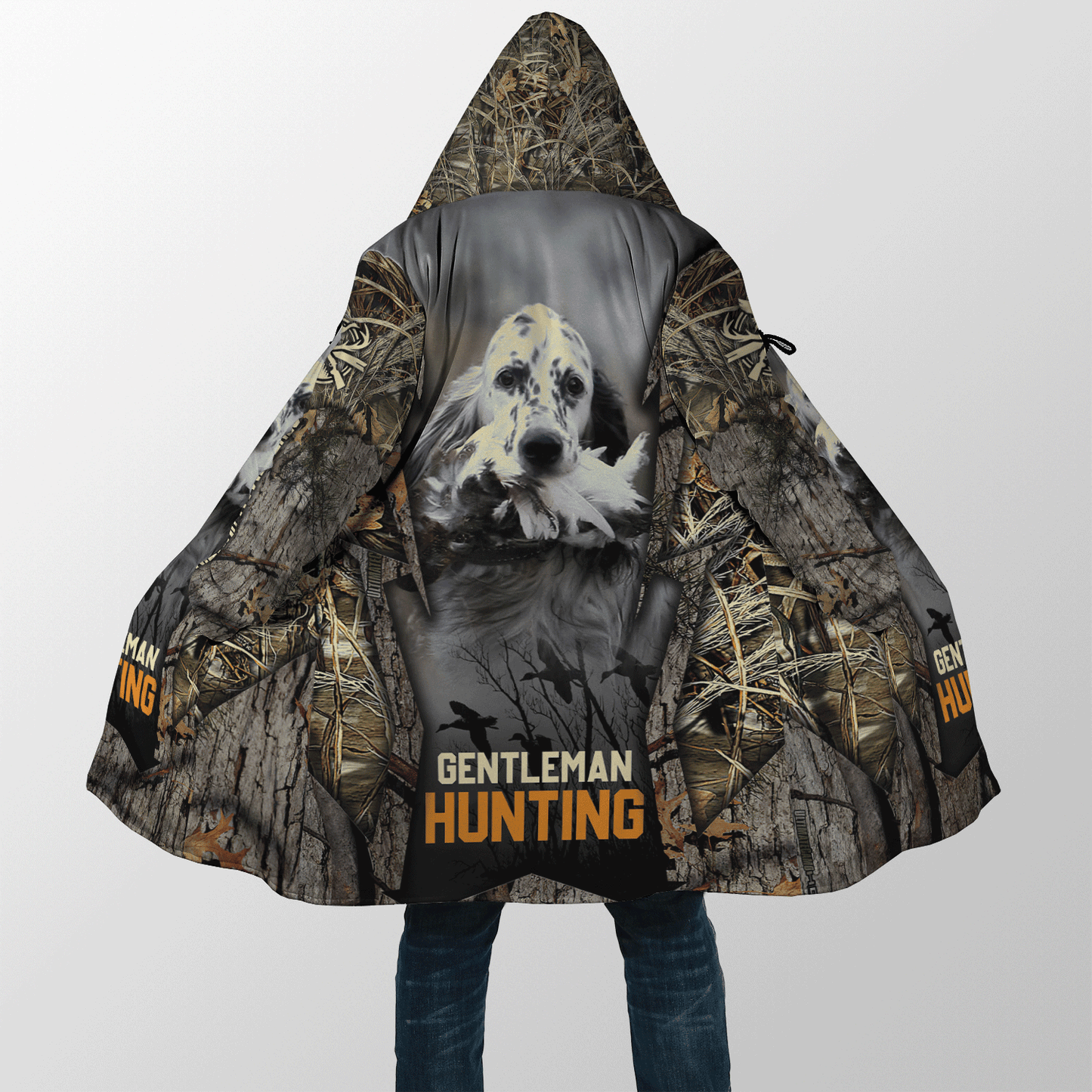 Hunting Dog 3D Over Printed Unisex Deluxe Hoodie ML