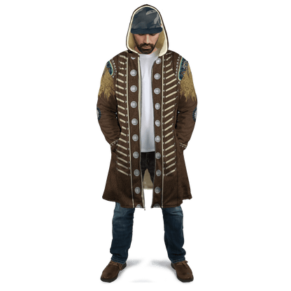 Native Cowboy Jacket No20 Cosplay 3D Over Printed Unisex Deluxe Hoodie ML