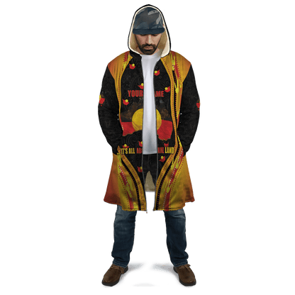 Custom name Proud to be Aboriginal Golden style 3d printed shirts