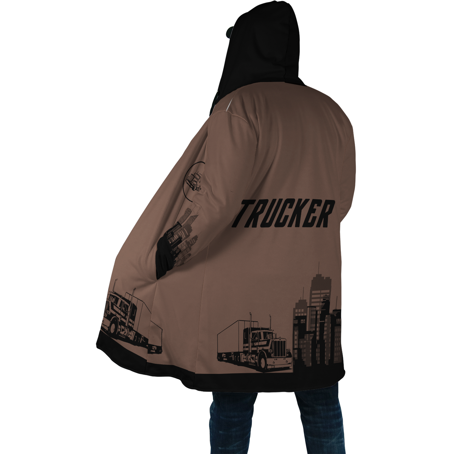 Trucker 3D All Over Printed Shirts For Men and Women