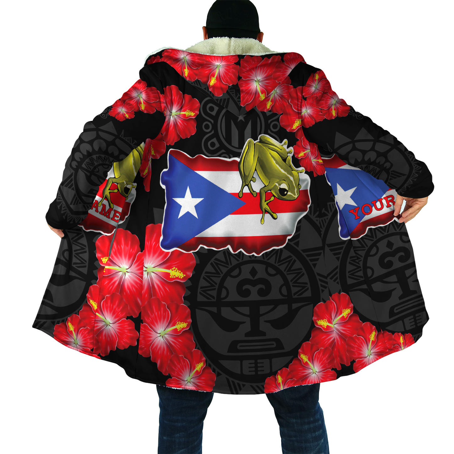Customize Name Puerto Rico Cloak For Men And Women SN17042101.S2