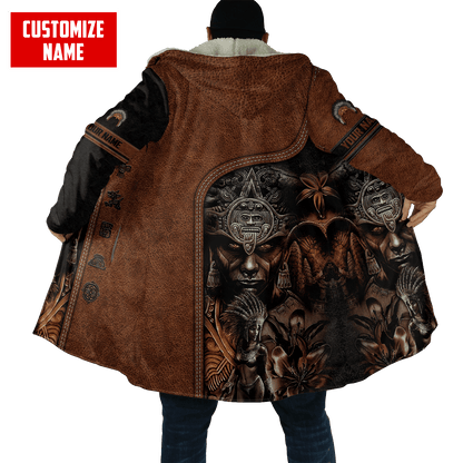 Personalized Name Azteca Mexicano 3D All Over Printed Hoodie