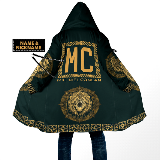 All Over Printed Irish St Patrick Day Cloak 2N Custom Name XT