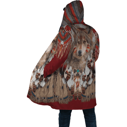 Wolf Native American 3D All Over Printed Unisex Shirts
