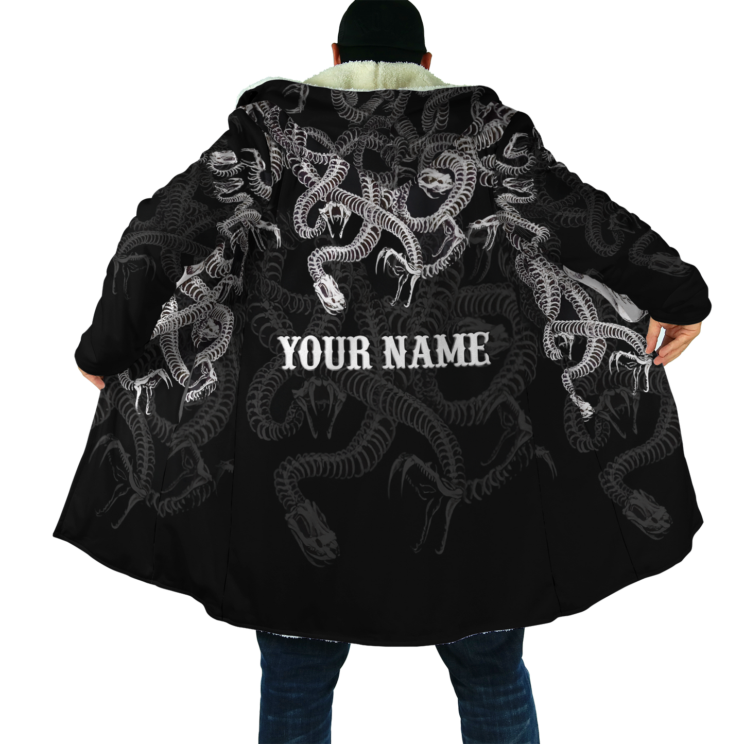 Customize Name Skull Cloak For Men And Women SN27032101
