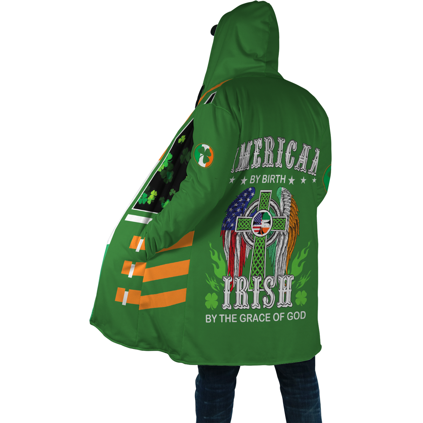 All Over Printed Irish Cloak