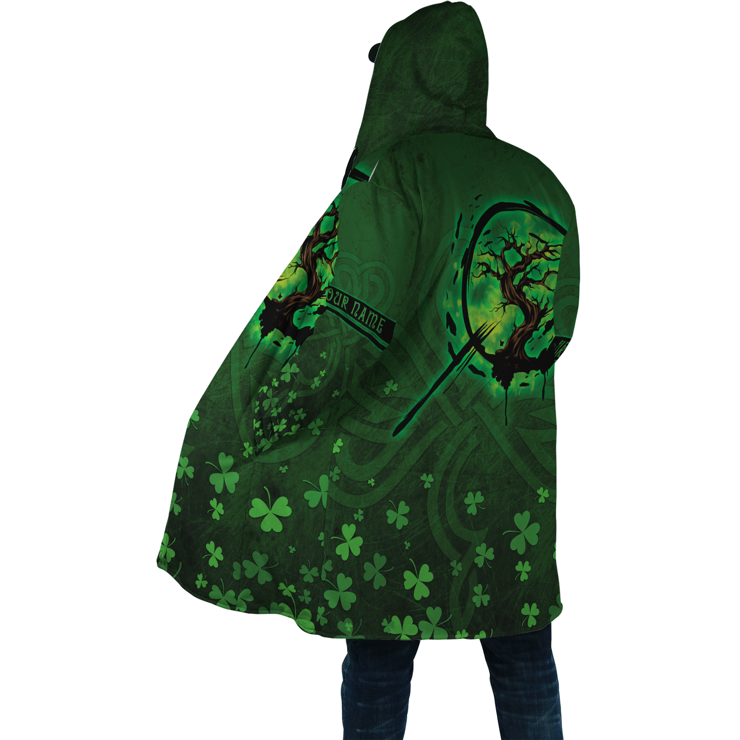 Premium Unisex Hoodie Irish St.Patrick Tree Of Life ML