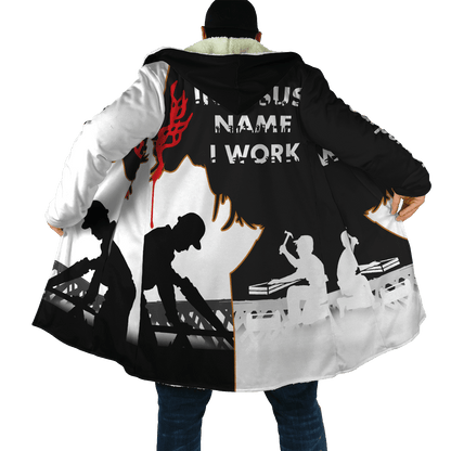 Premium In Jesus Name I Work 3D All Over Printed Unisex Shirts