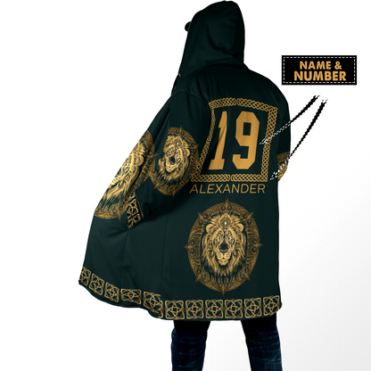 All Over Printed Irish St Patrick Day Cloak Custom Name Custom Number XT