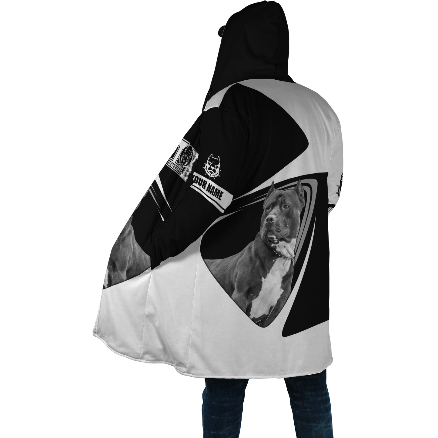 Pitbull Dog 3D All Over Printed Unisex PL