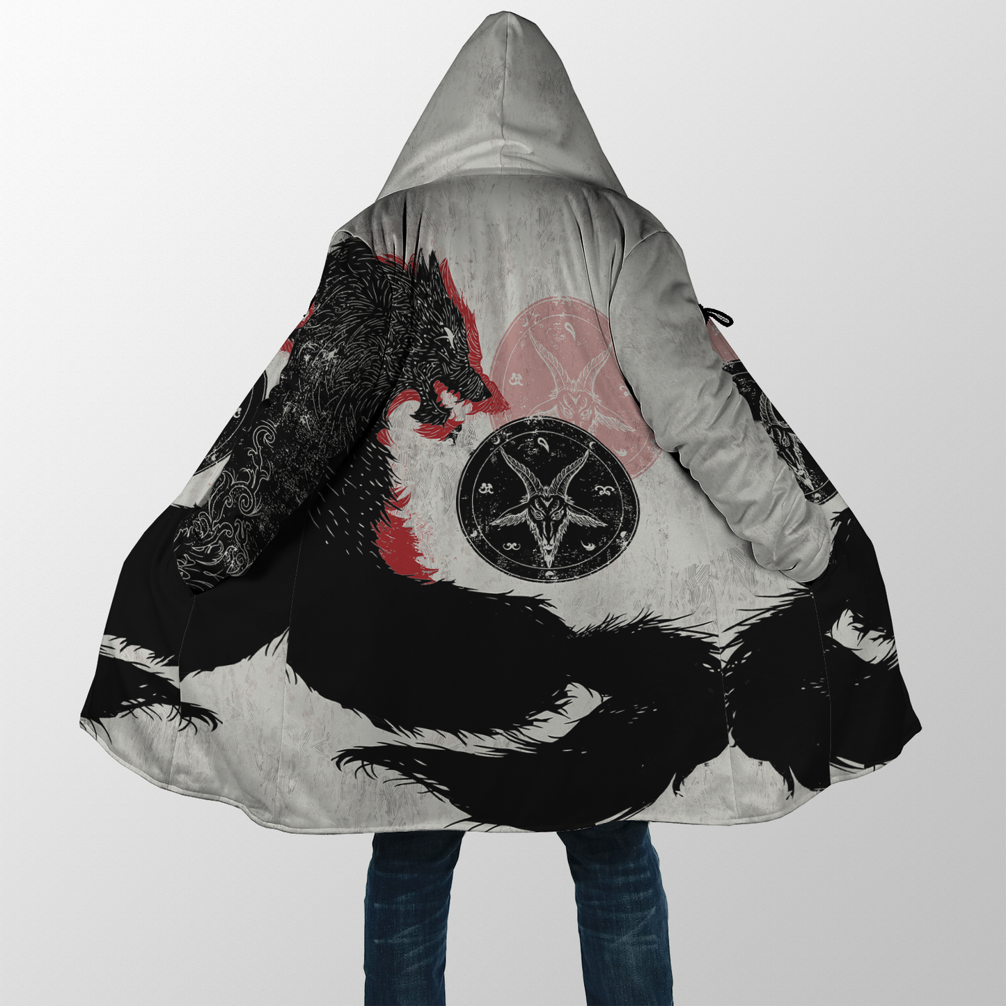 Satanic Wolf Cloak For Men And Women JJ05022102