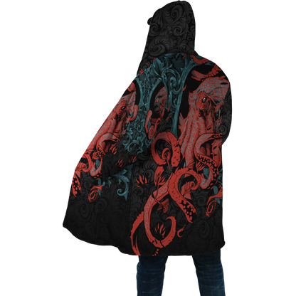 Premium Unisex Hoodie Kraken Gothic Tattoo ML