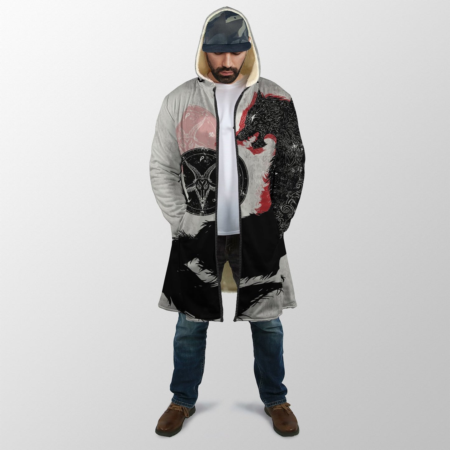 Satanic Wolf Cloak For Men And Women JJ05022102