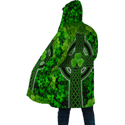 Premium Unisex Hoodie Irish St.Patrick Celtic Knot And Celtic Cross ML