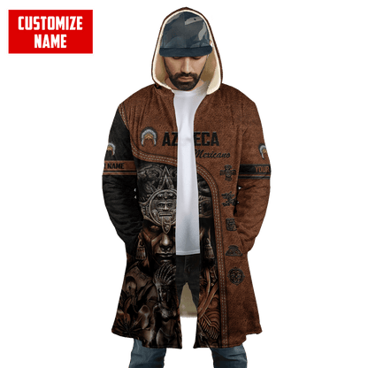 Personalized Name Azteca Mexicano 3D All Over Printed Hoodie