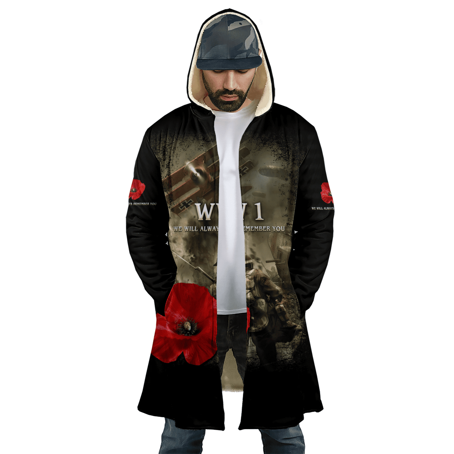 Remembrance Day Lest We Forget 3D All Over Printed Unisex Shirts