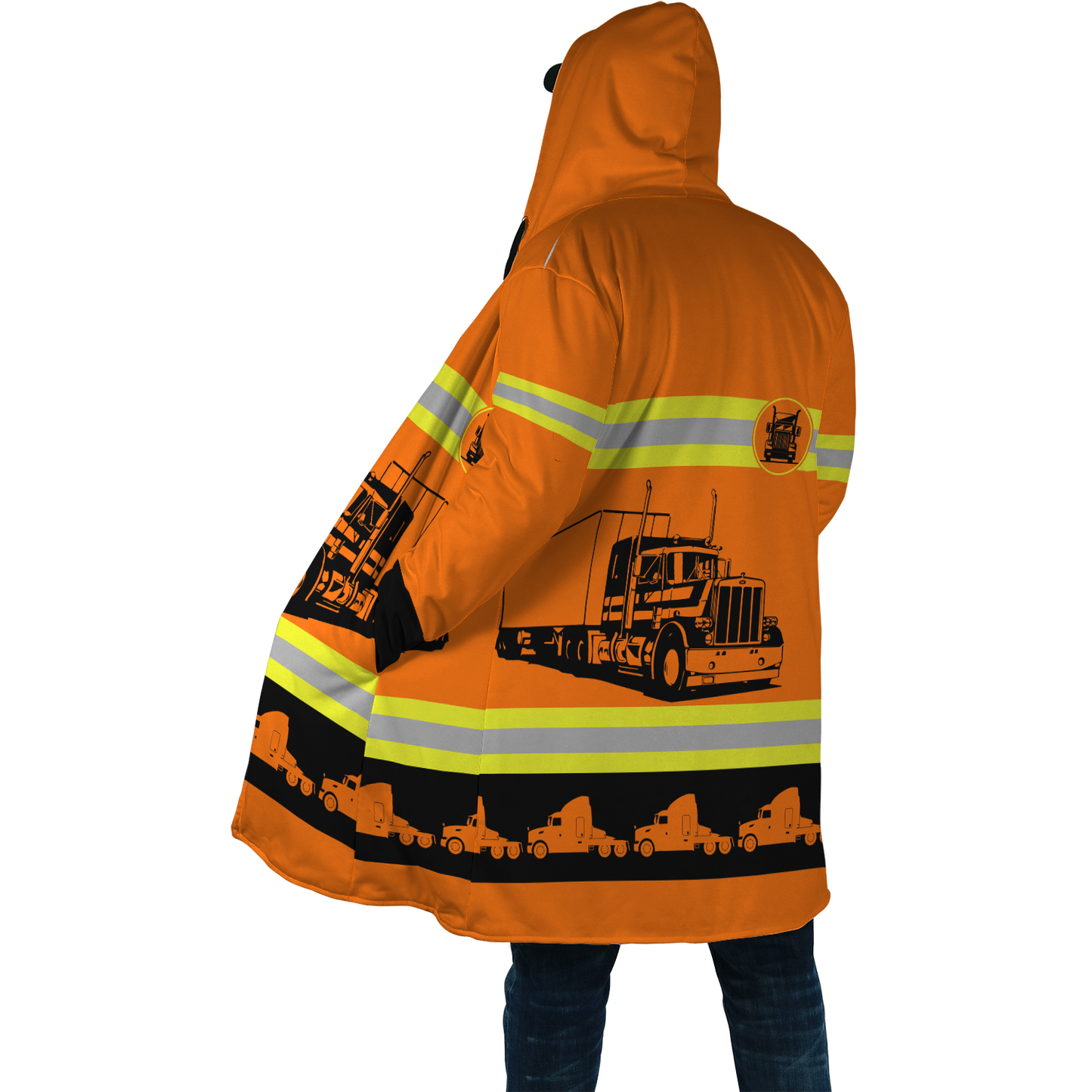 Personalized Name Trucker 3D All Over Printed Shirts For Men and Women