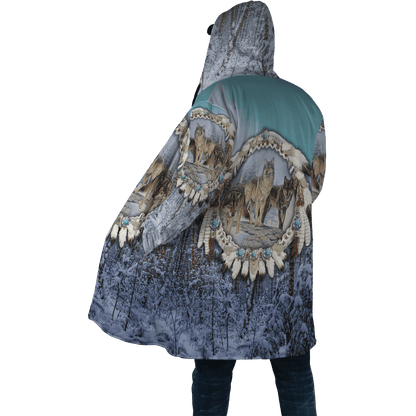 Wolf Native American 3D All Over Printed Unisex Shirt