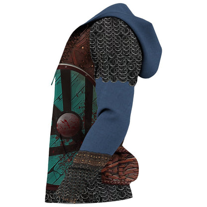 Viking Shield Maiden Lagertha-Apparel-HP Arts-Hoodie-S-Vibe Cosy™