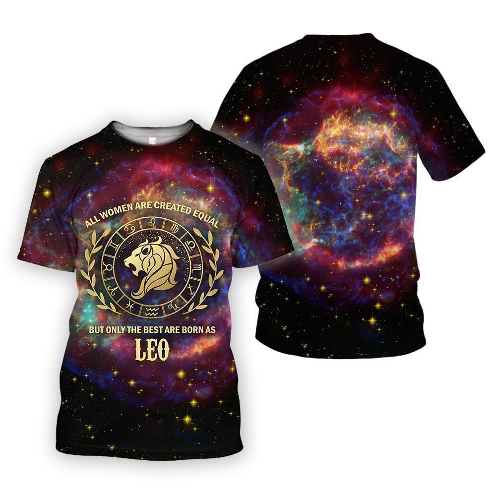 All Over Printed Leo Horoscope Hoodie-Apparel-NTH-T-Shirt-S-Vibe Cosy™
