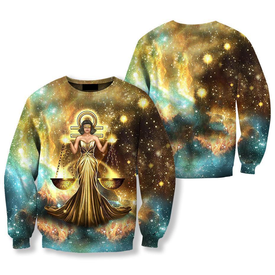 All Over Printed Libra Hoodie-Apparel-NTH-Sweatshirt-S-Vibe Cosy™