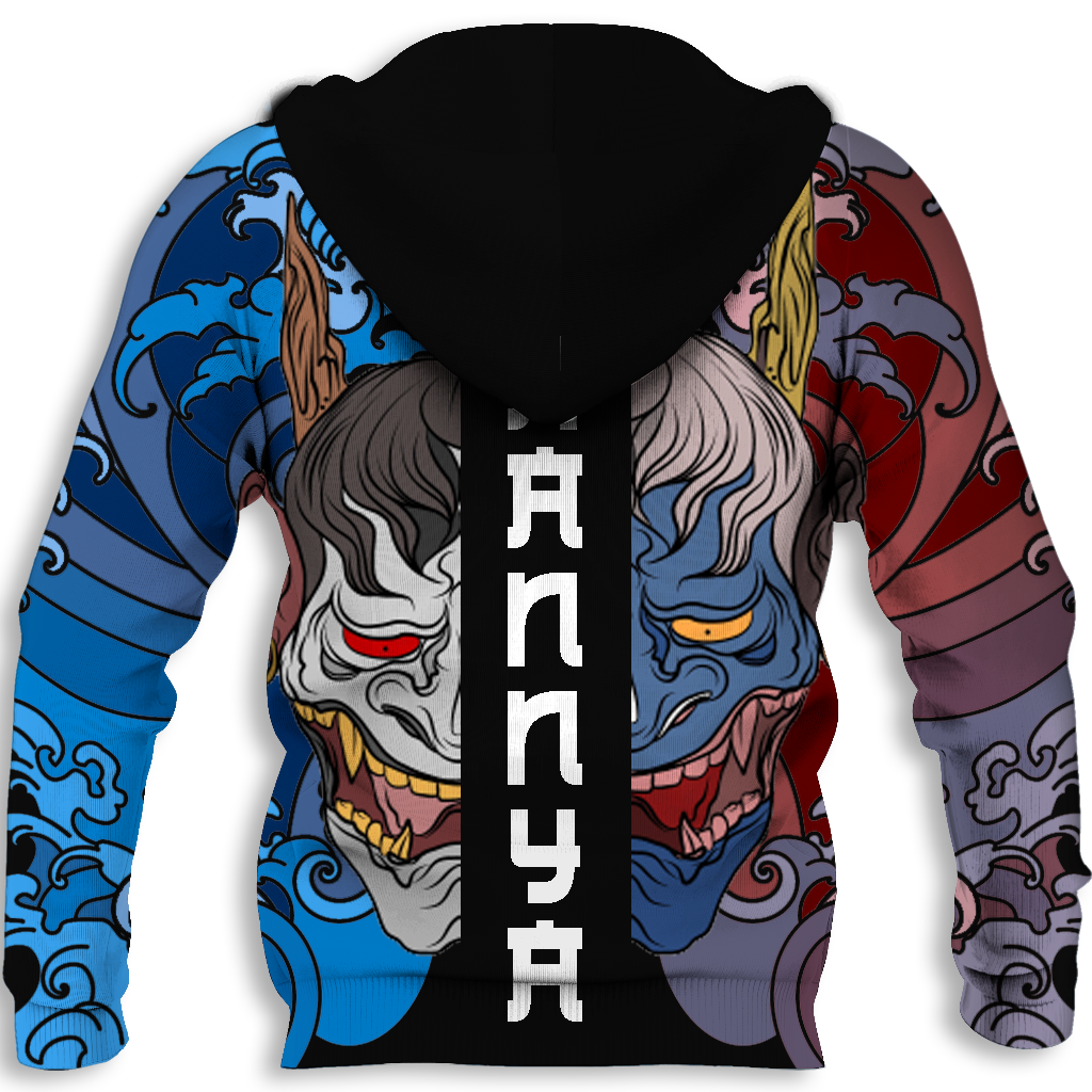 Oni Hoodie 02-Apparel-HD09-Hoodie-S-Vibe Cosy™