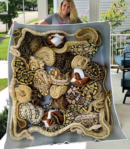 Love Python Like Quilt Blanket  XT 19022101.CXT