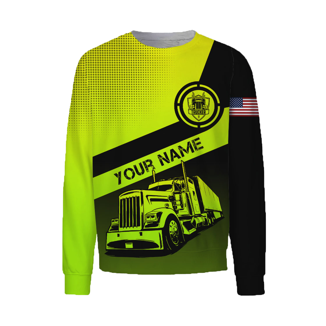 Personalized Trucker 3D All Over Printed Unisex Shirts TN